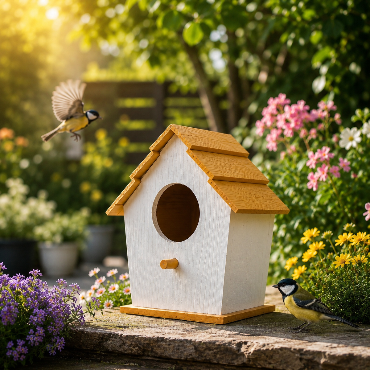 Waterproof PVC Birdhouse