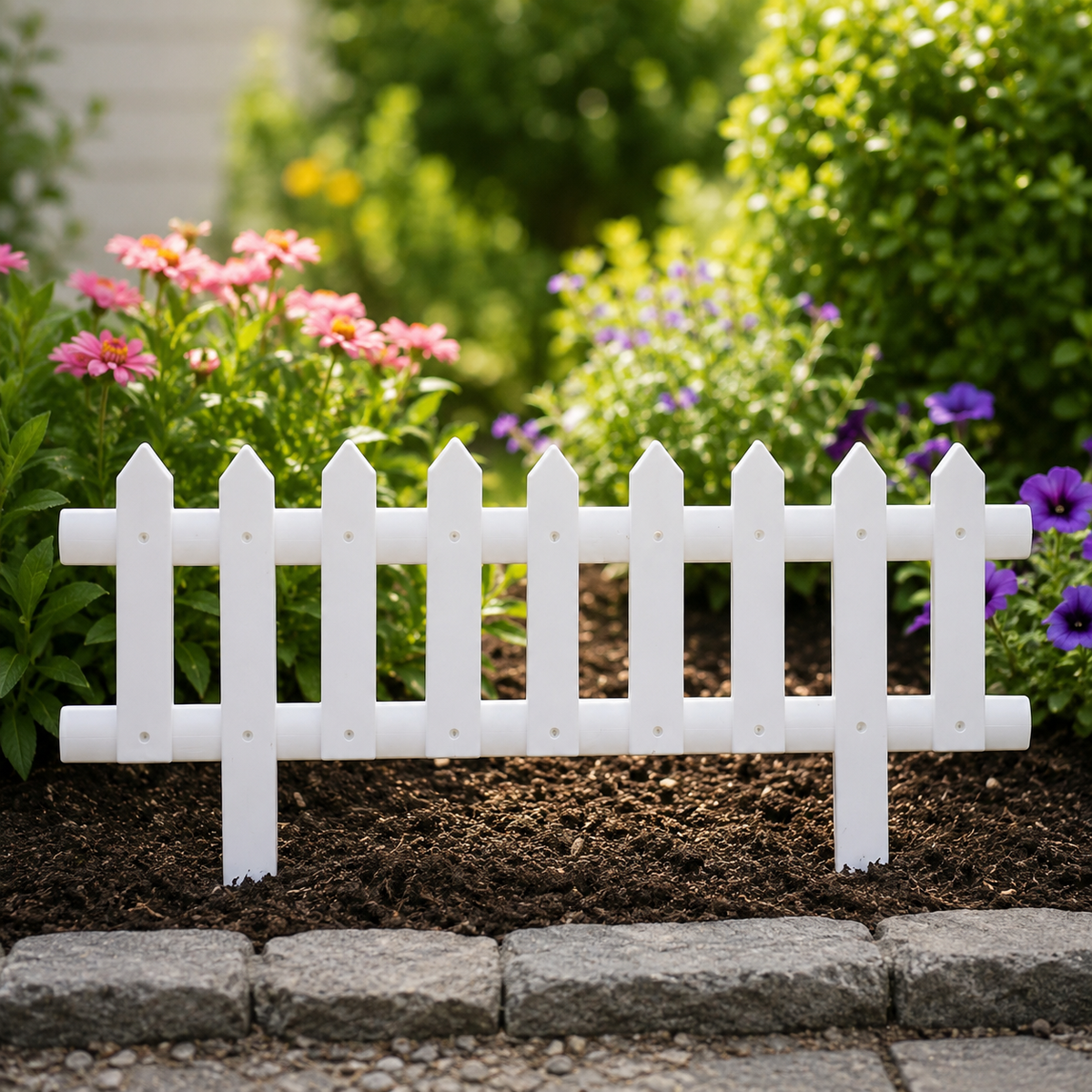 PVC Garden Border Fence