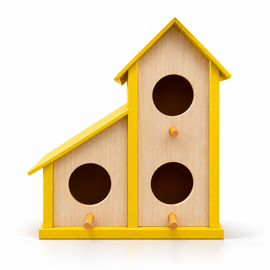 Triple Nesting Bird House